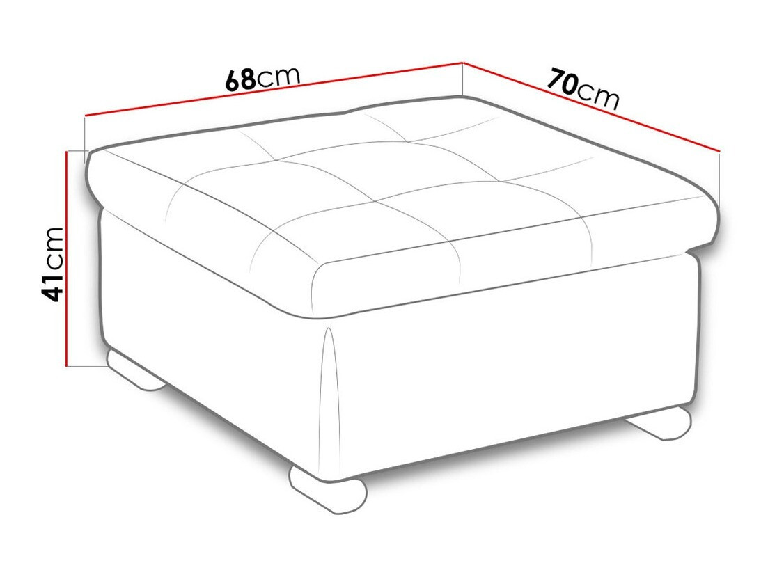 Poef Comfivo 115 (Soft 020 + Majorka 03)