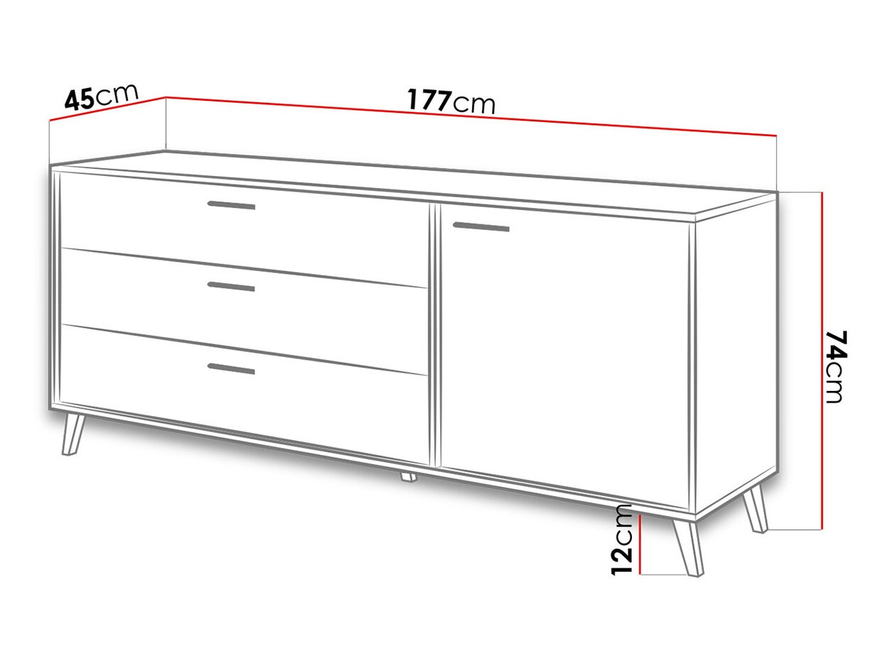 Ladekast Charlotte F100