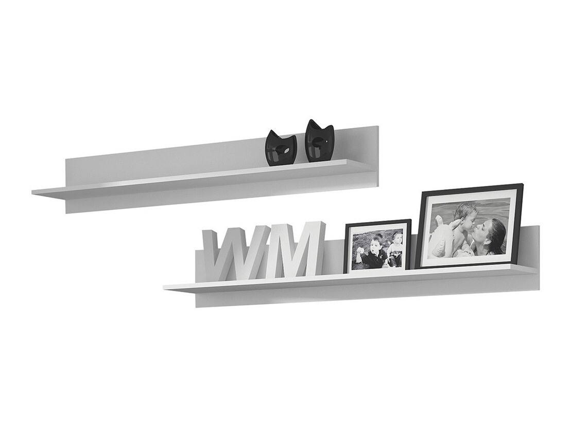 Set wandplanken Tornola 104 (Wit)