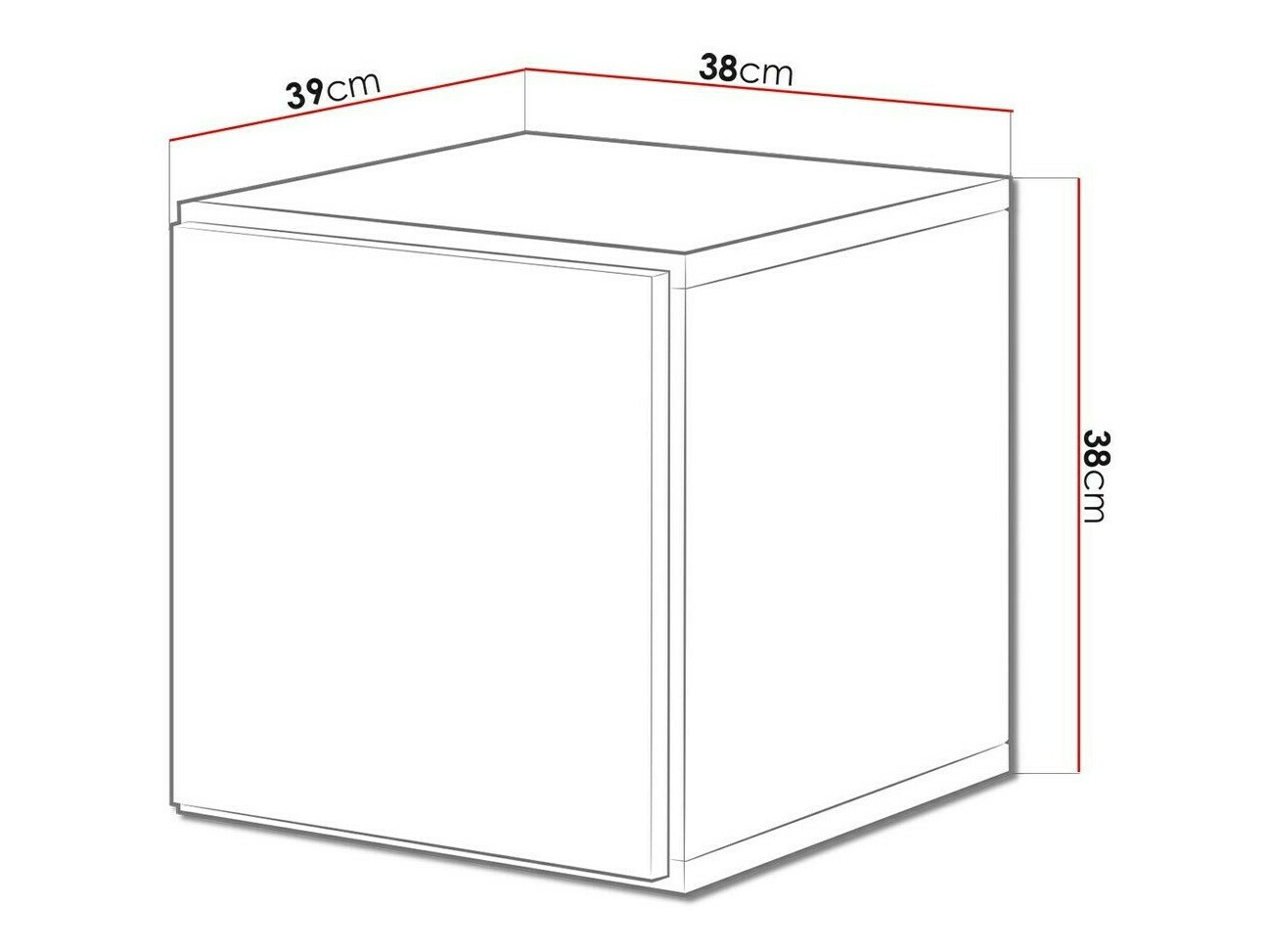 Wandkast Corbele 104 (Antraciet + Wotan eik)
