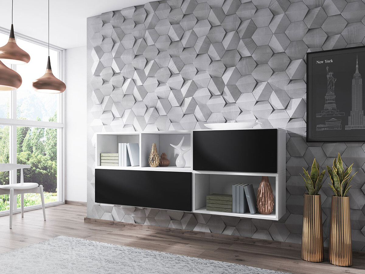 Wandplank Corbele 101 (Wit)