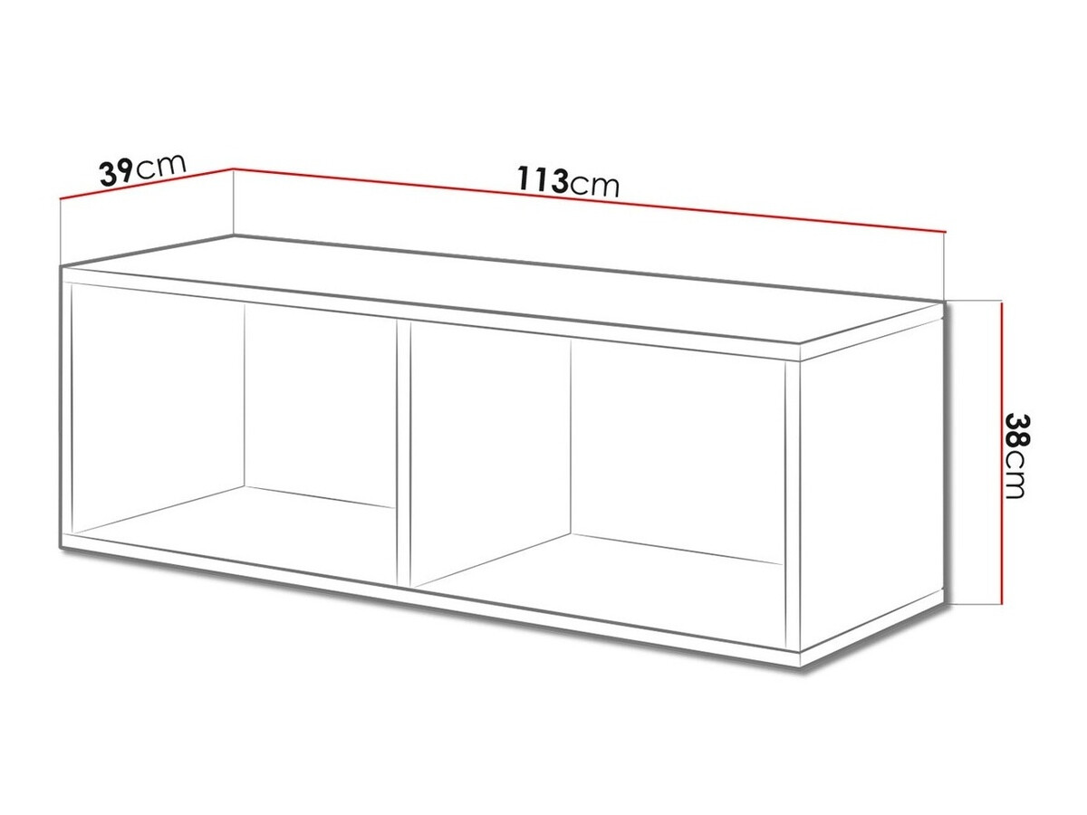Wandplank Corbele 101 (Wit)