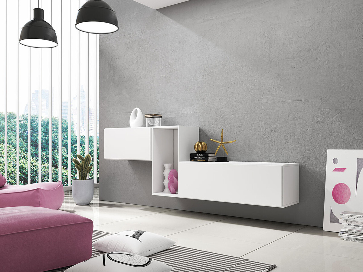 Wandplank Corbele 103 (Zwart)