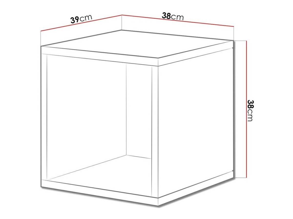 Wandplank Corbele 105 (Wit)