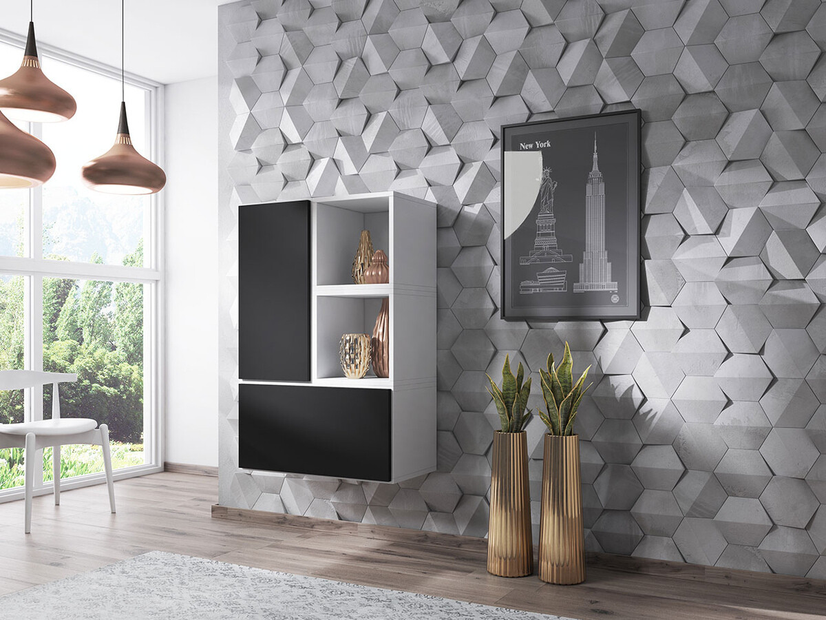 Wandplank Corbele 105 (Wit)