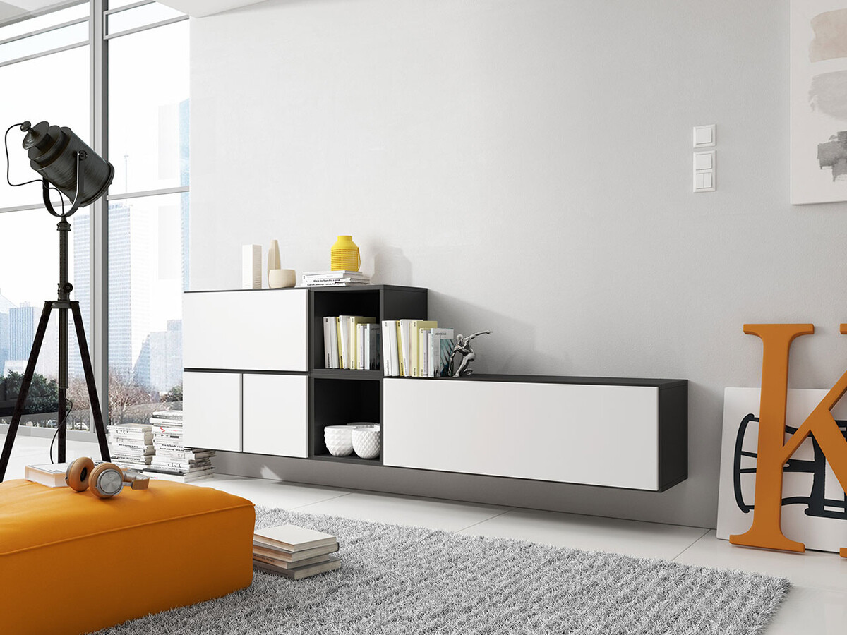 Wandplank Corbele 105 (Wit)