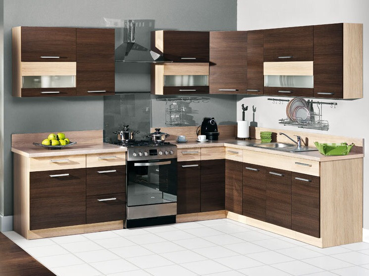 Modulaire kast met lade en deuren Mode Dark 109