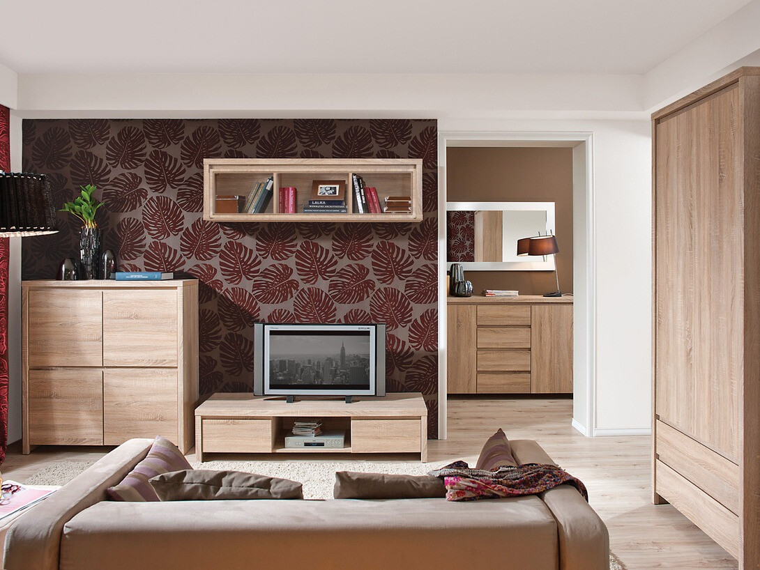 TV-meubel Nolroma 128 (Sonoma eik)