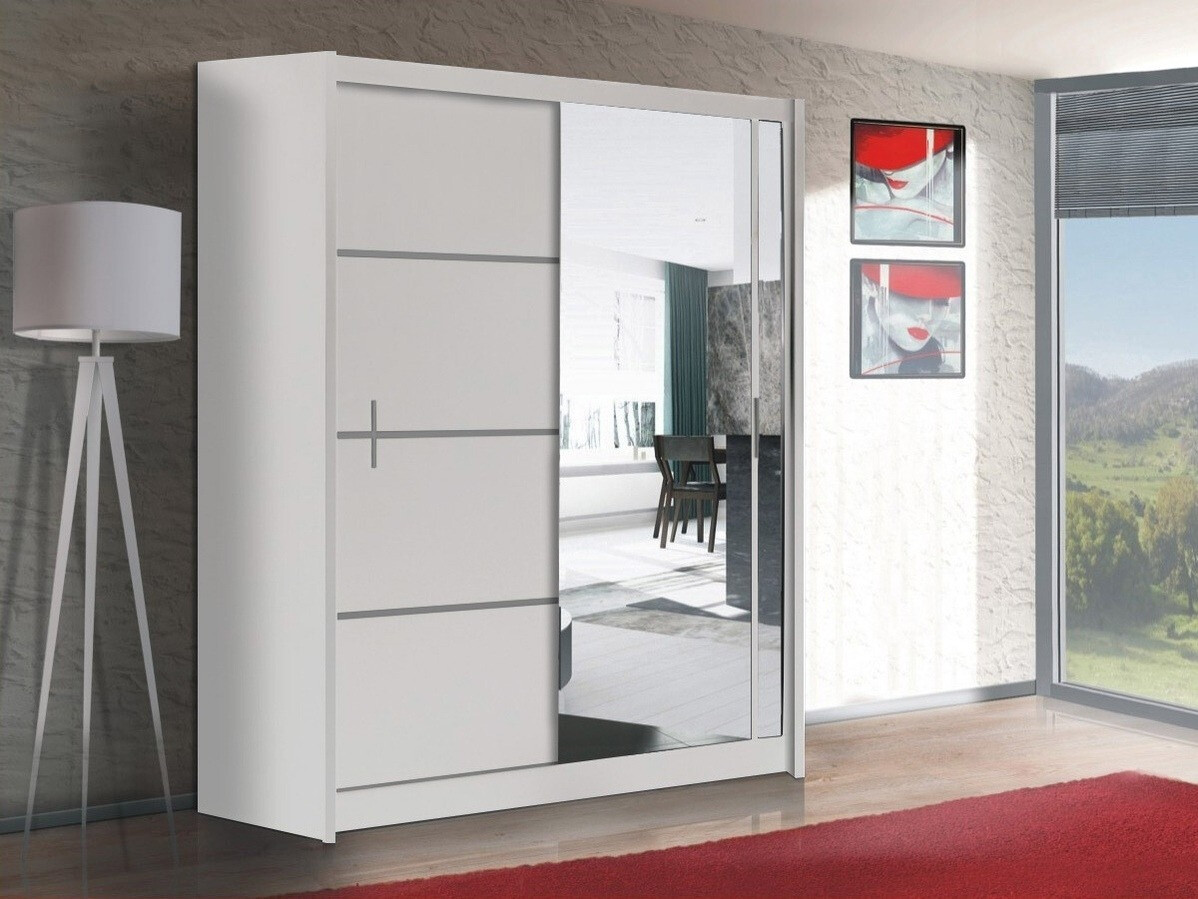 Kledingkast Honolulu 105 (Wit)