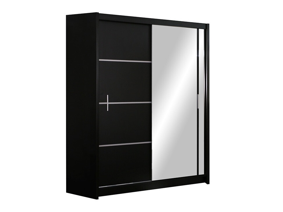 Kledingkast Honolulu 105 (Zwart)