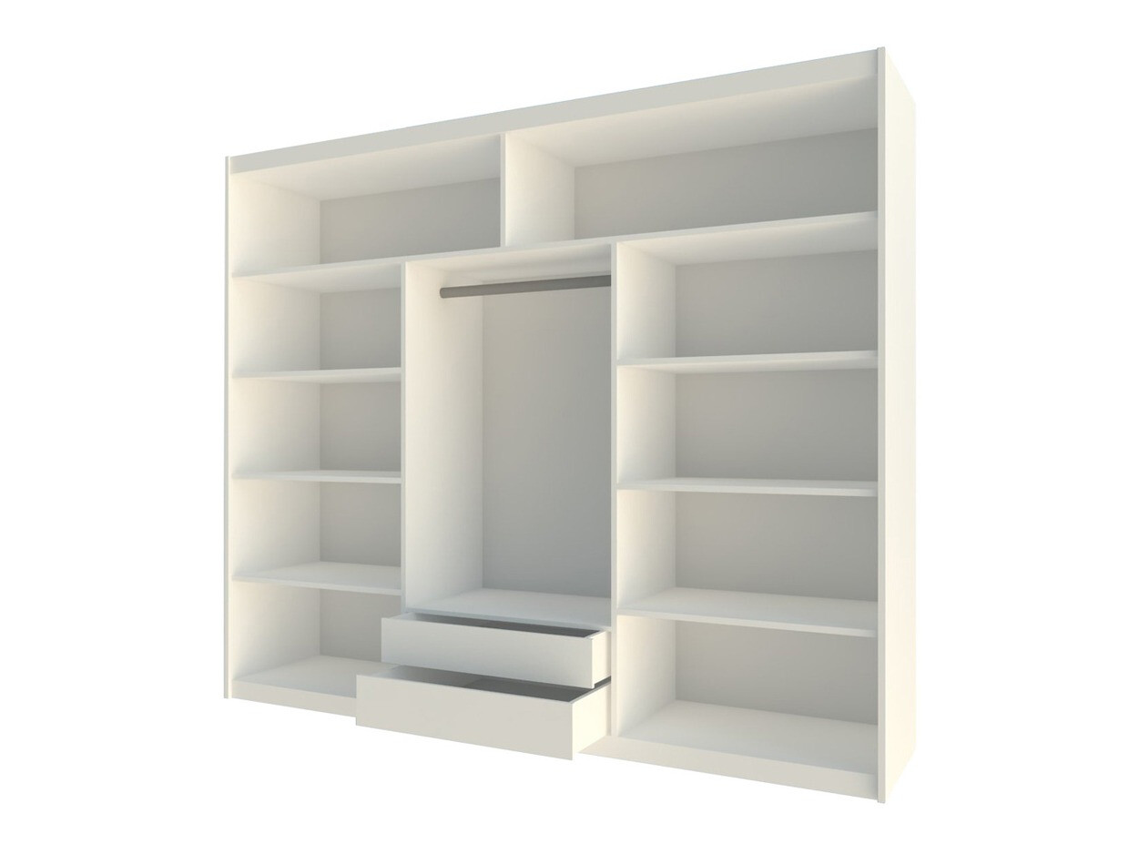 Kledingkast Honolulu 107 (Sonoma eik)