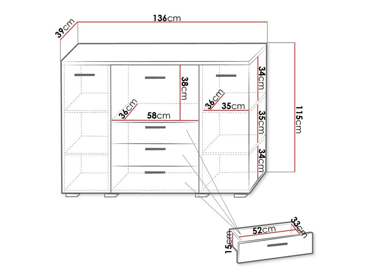 Ladekast Nashville 101 (III)