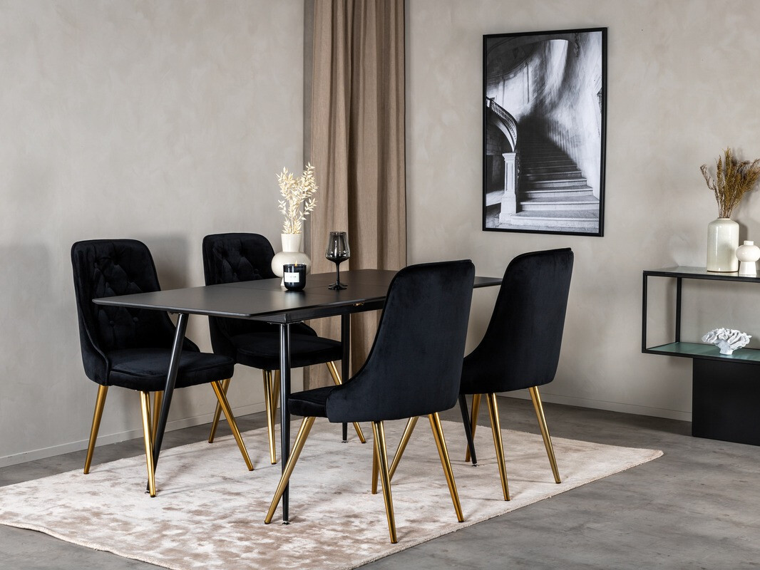 Tafel Dallas 111 (Zwart)