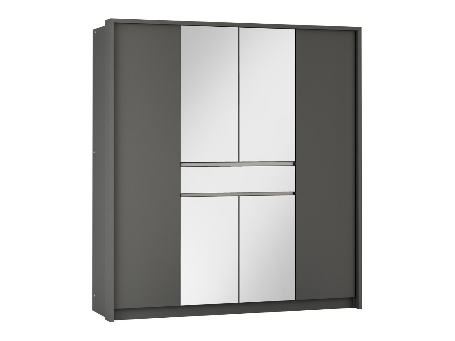 Kledingkast Honolulu 135 (Grafiet)