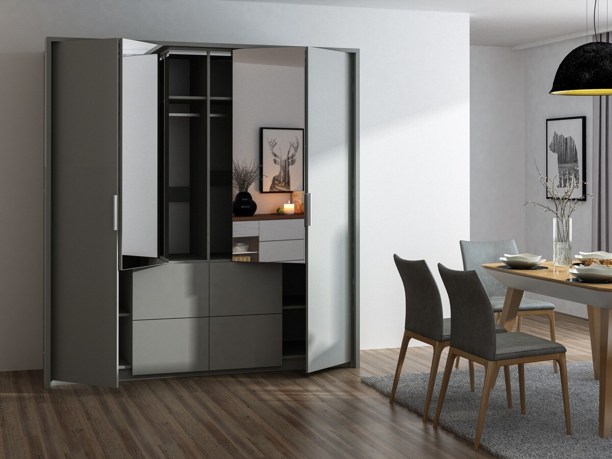 Kledingkast Honolulu 139 (Wit)