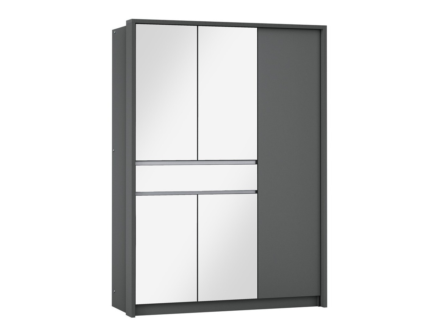 Kledingkast Honolulu 141 (Grafiet)