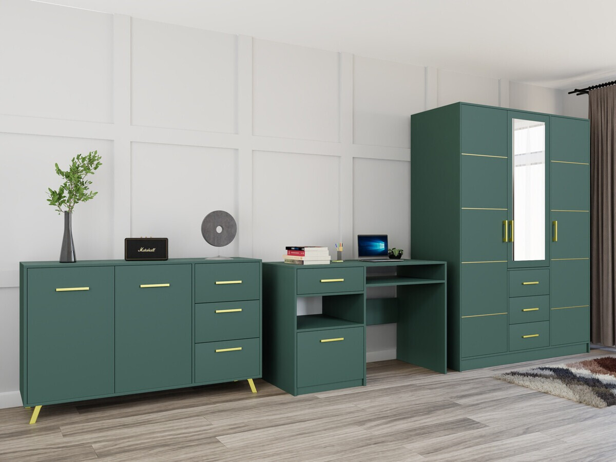 Meubelset Dortivu 120 (Groen)