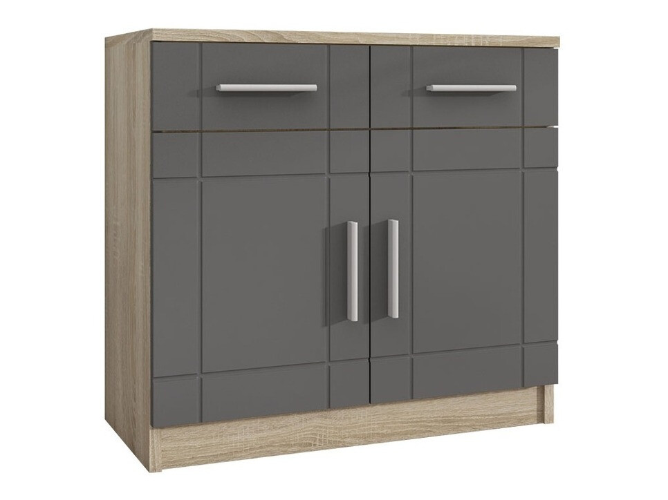 Ladekast Bacces (Sonoma eik + Grafiet)