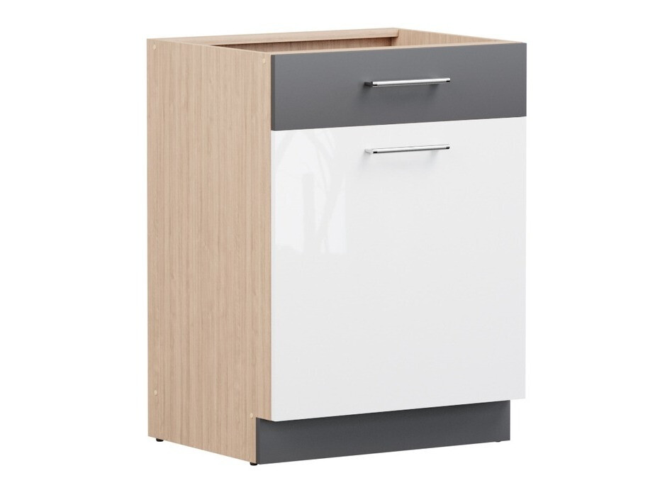 Modulaire kast met lade en deuren Mode White 113