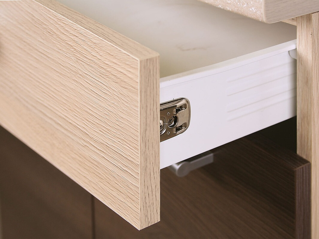 Modulaire kast met lade en deuren Mode White 113