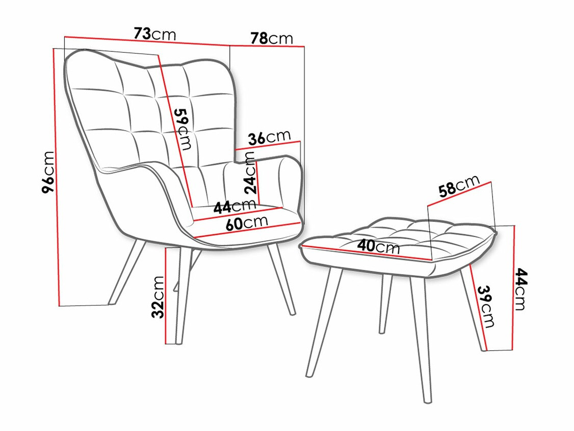 Fauteuil Comfivo Cautio (Groen)