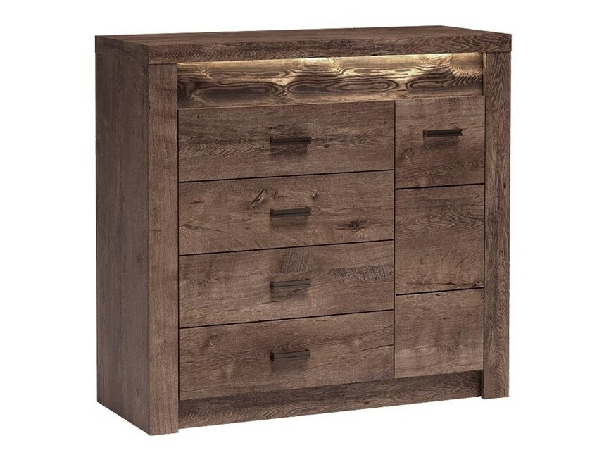 Ladekast Serfeno 115 (Donker essen)