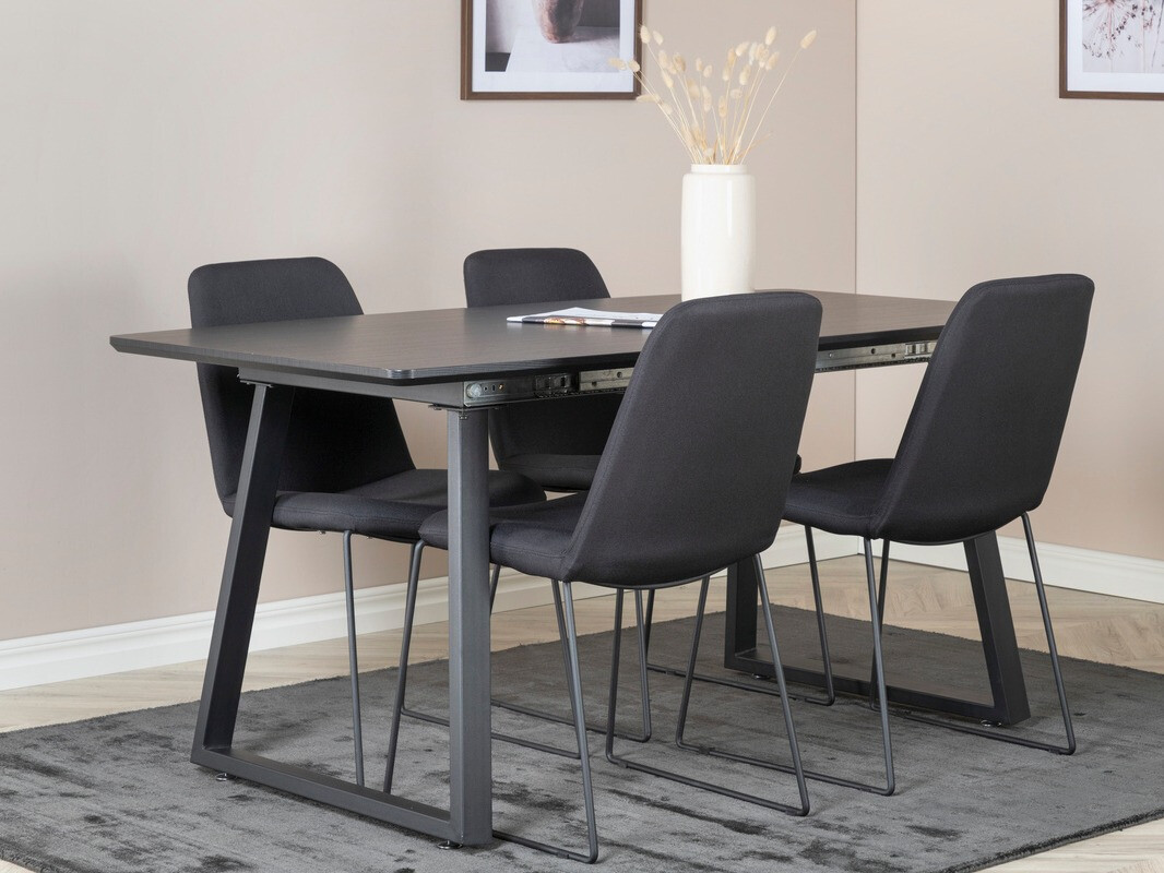 Tafel Dallas 172 (Zwart)