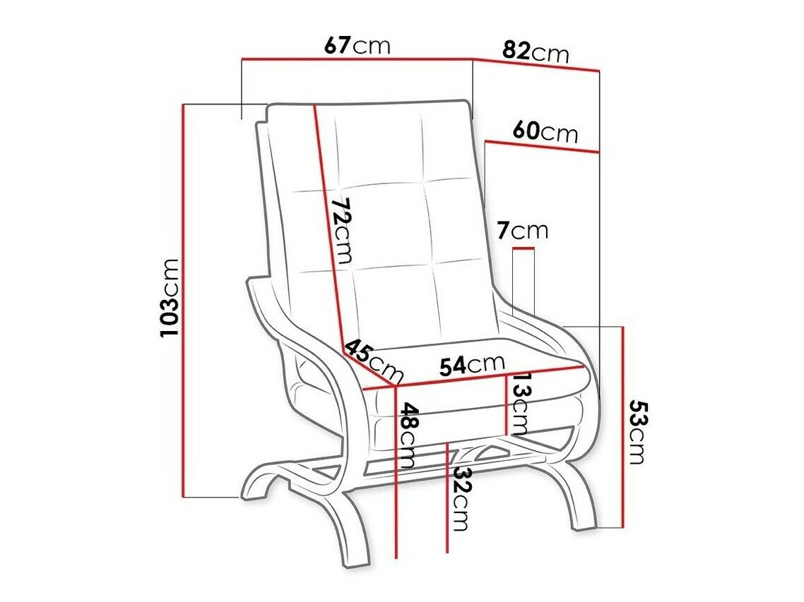 Fauteuil Carlsbad 106 (Halfa 154 + Halfa 155)