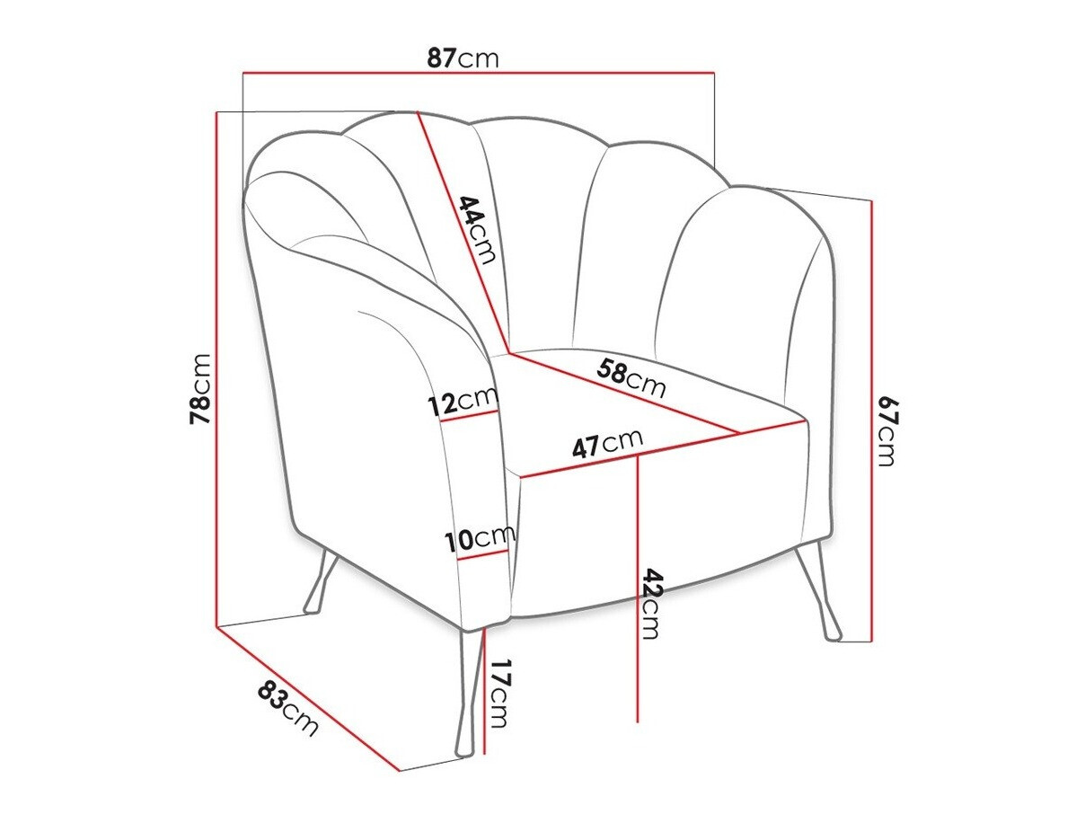 Fauteuil Providence 150 (Eureka 2121)
