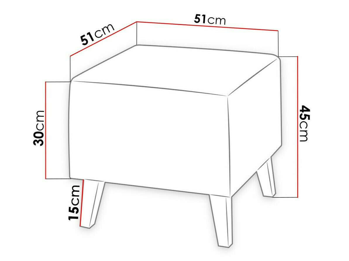 Poef Delbene 103 (Moric 03)