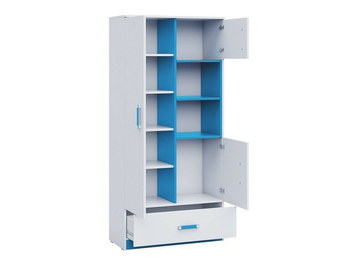 De reeks van de kinderkamer Lorlare 120 (Wit + Grijs)