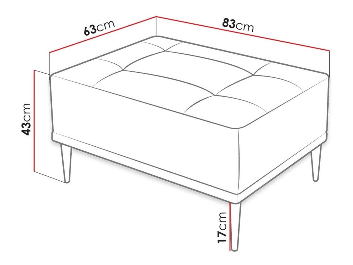 Poef Providence 154 (Luxo 6601)