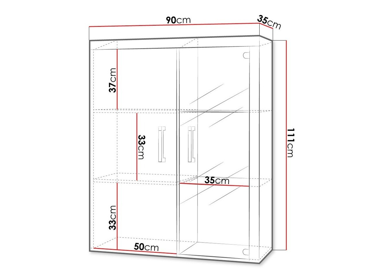 Dressoir Cormiru 102 (San marino + crème)