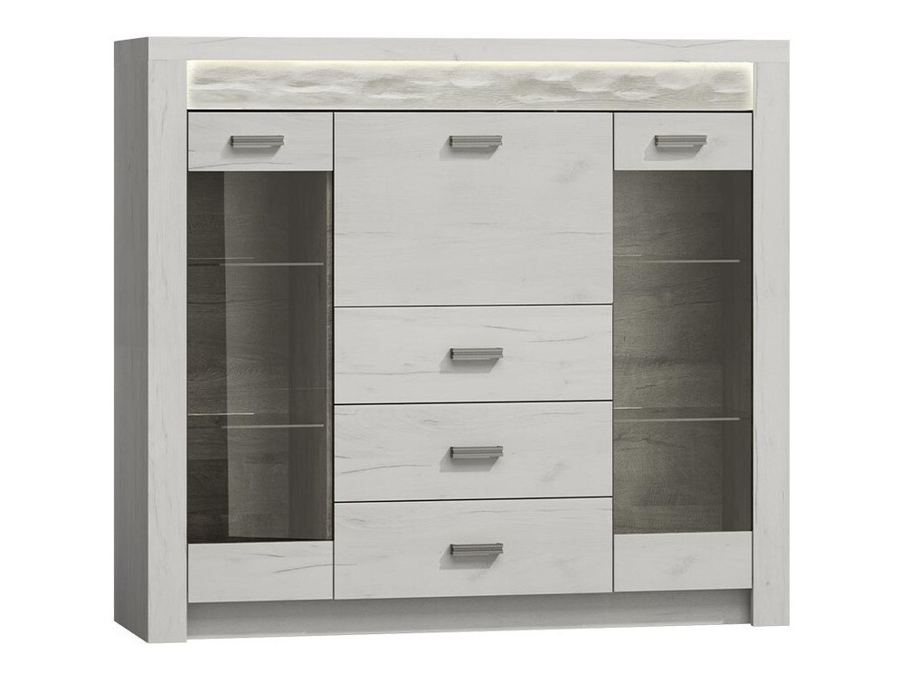 Ladekast Serfeno 105 (Ambachtelijk wit)