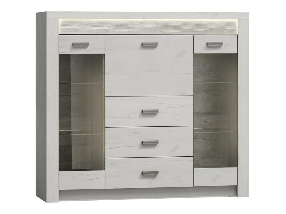 Ladekast Serfeno 105 (Ambachtelijk wit)