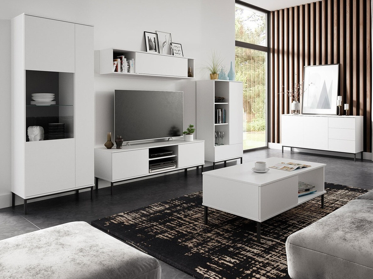 Boekenkast Lomsore 106 (Wit)