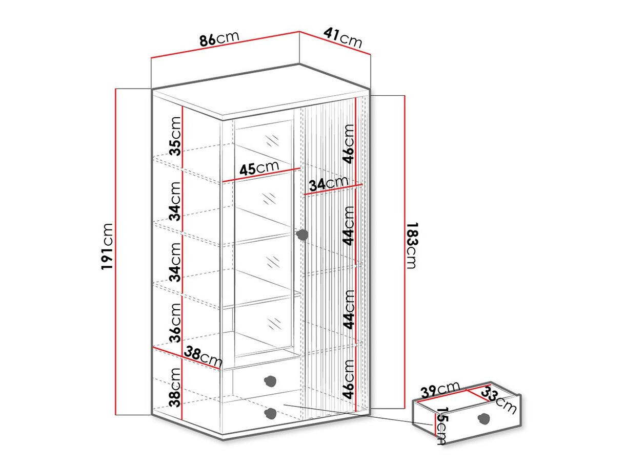 Boekenkast Venmava 101