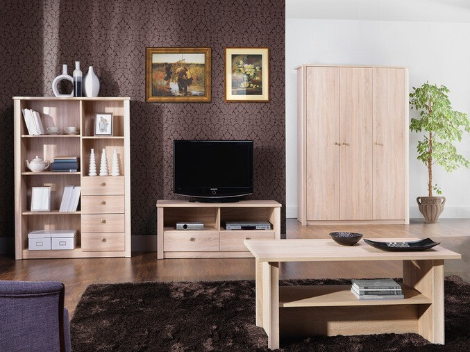 Salontafel Elialo 103 (Sonoma eik)