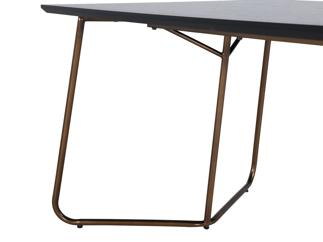 Tafel Dallas 1721 (Zwart + Koper)