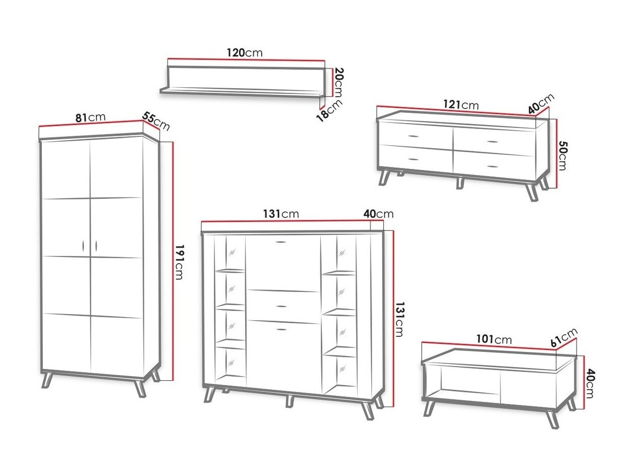 Woonkamerset Talsere 110