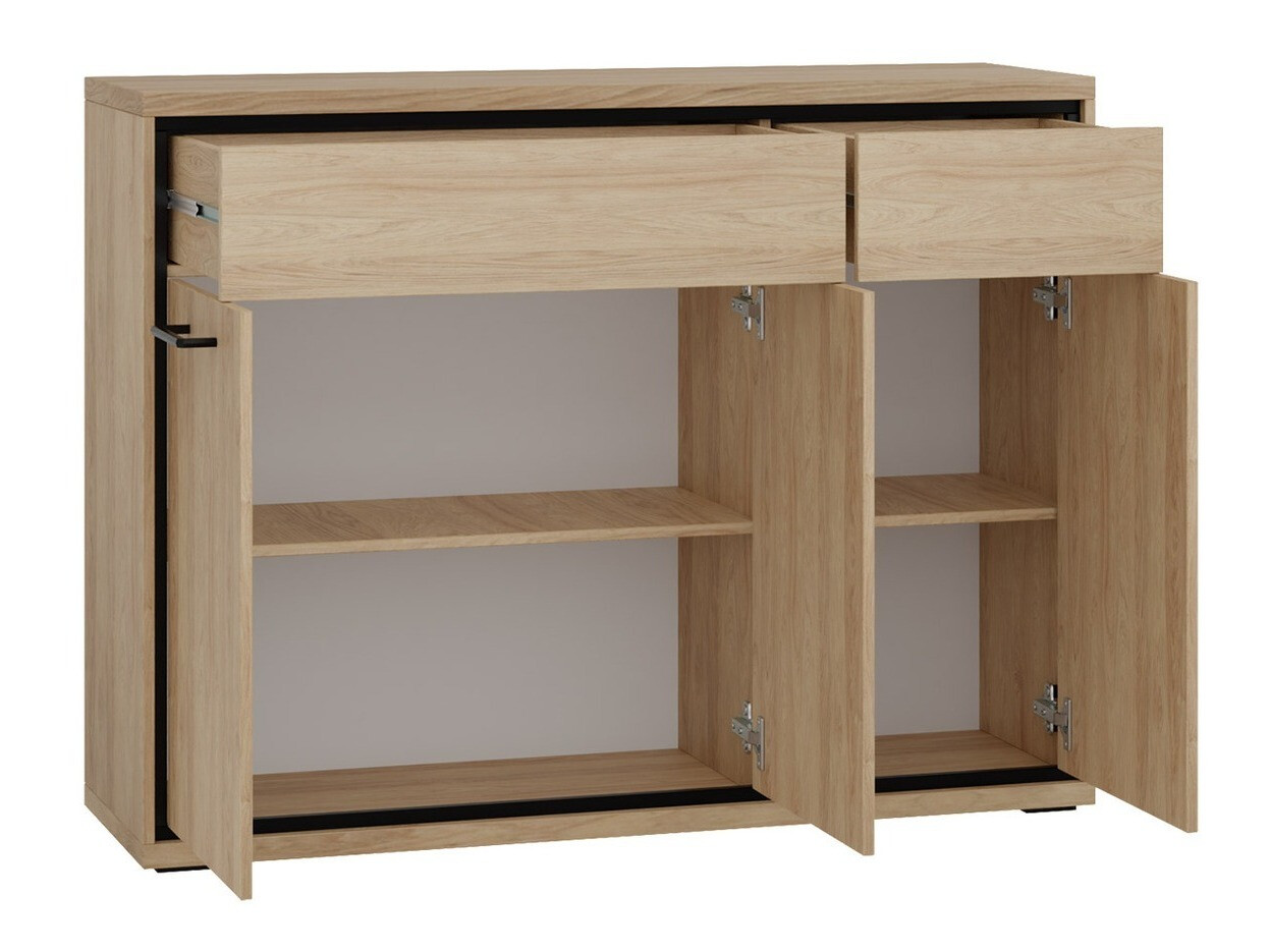 Woonkamerset Etrmoni 118 (Licht hout + Eiken)