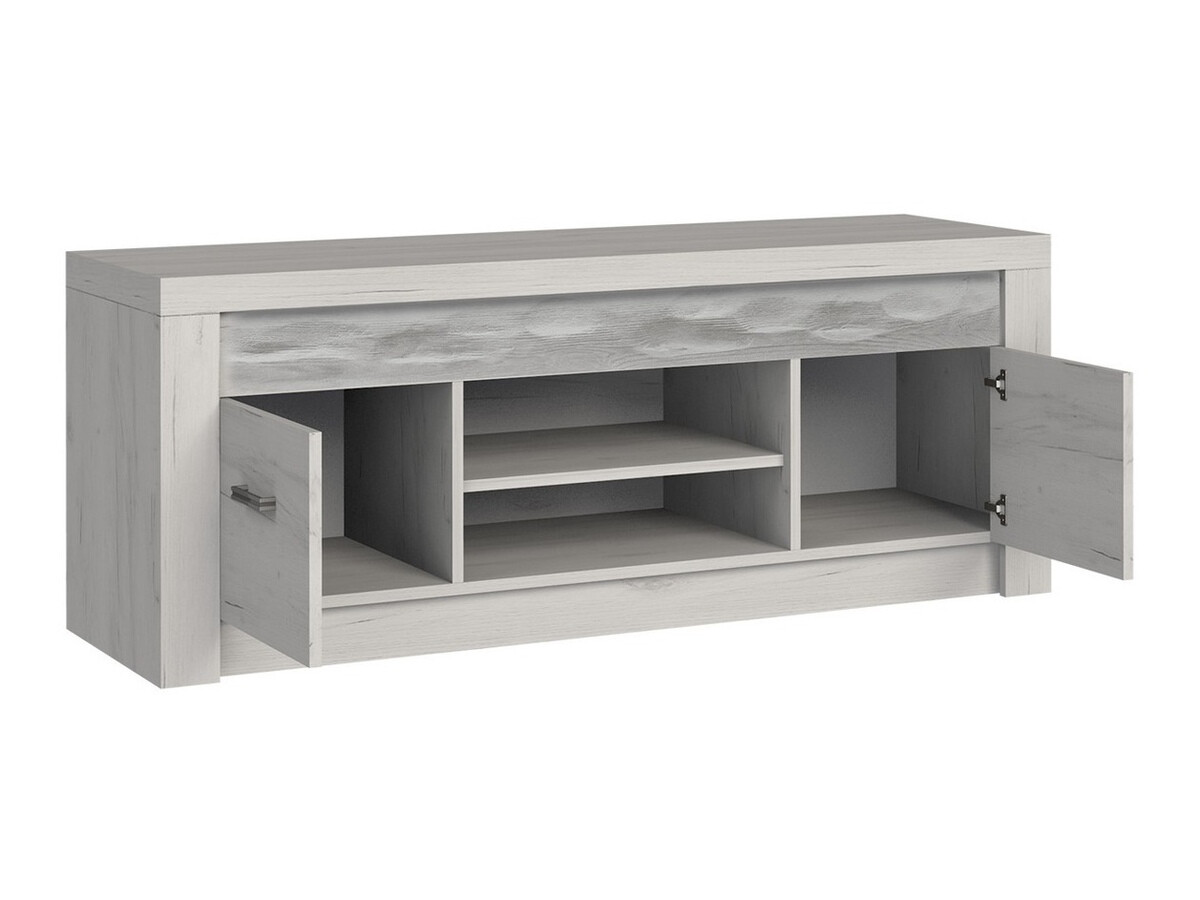 TV-meubel Serfeno 106 (Ambachtelijk wit)