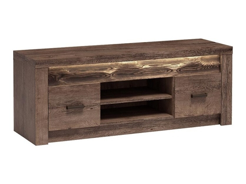 TV-meubel Serfeno 106 (Donker essen)