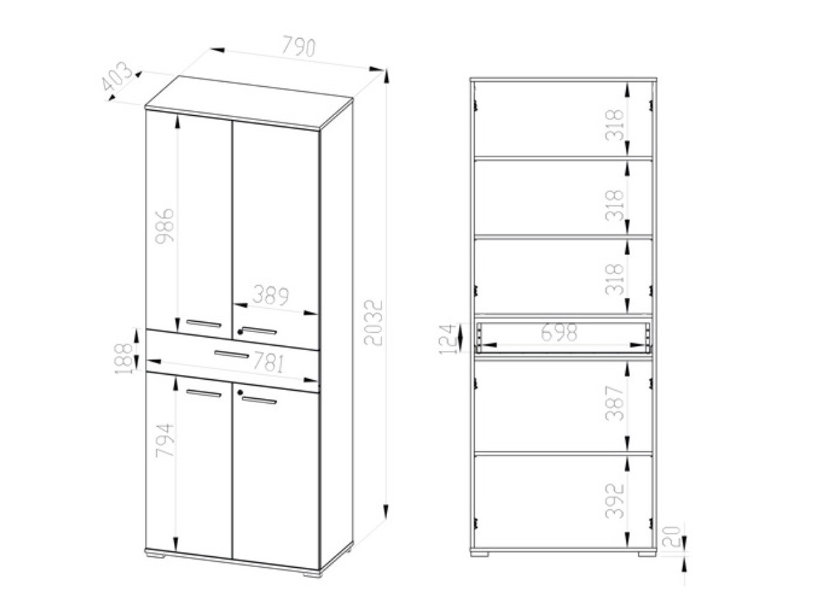 Boekenkast Tolbelo 101
