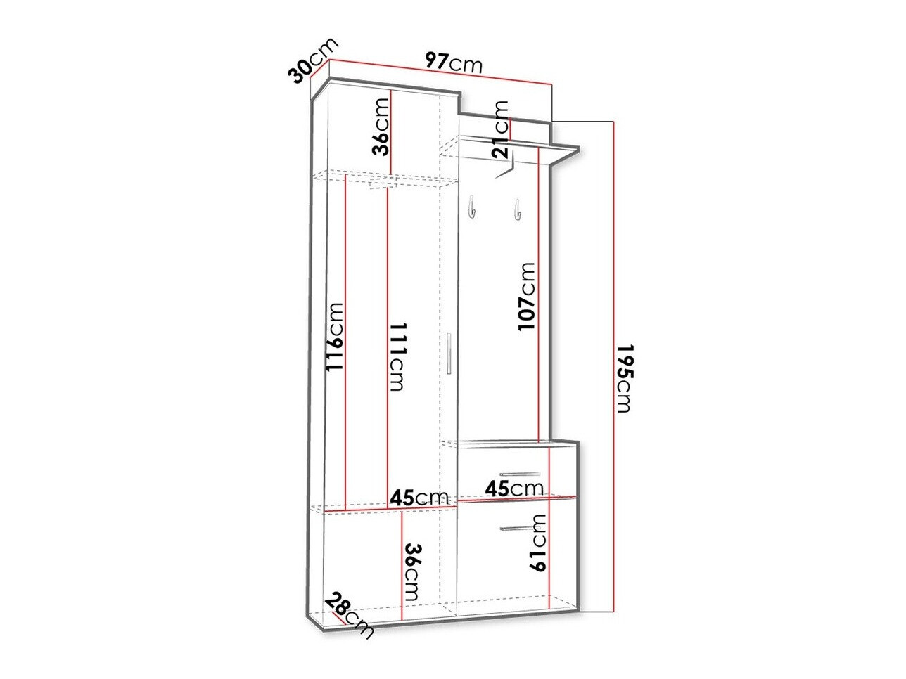 Gangmeubelset Stanton 141