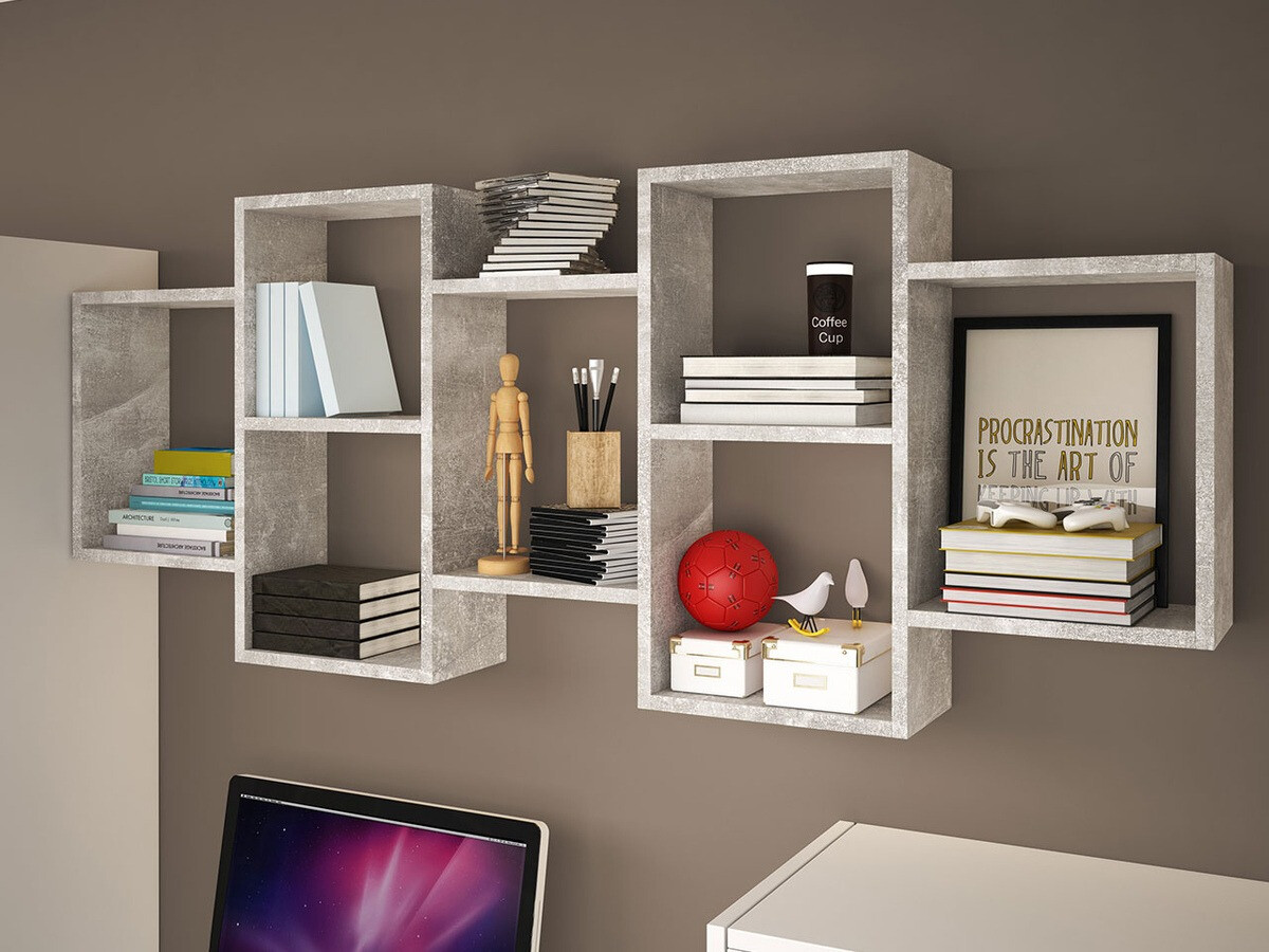 Wandplank Sarasota 103 (Beton)