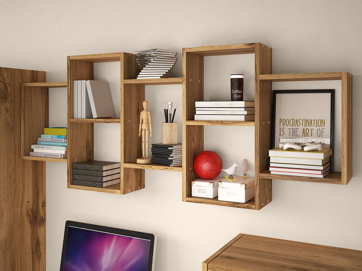 Wandplank Sarasota 103 (Wotan eik)