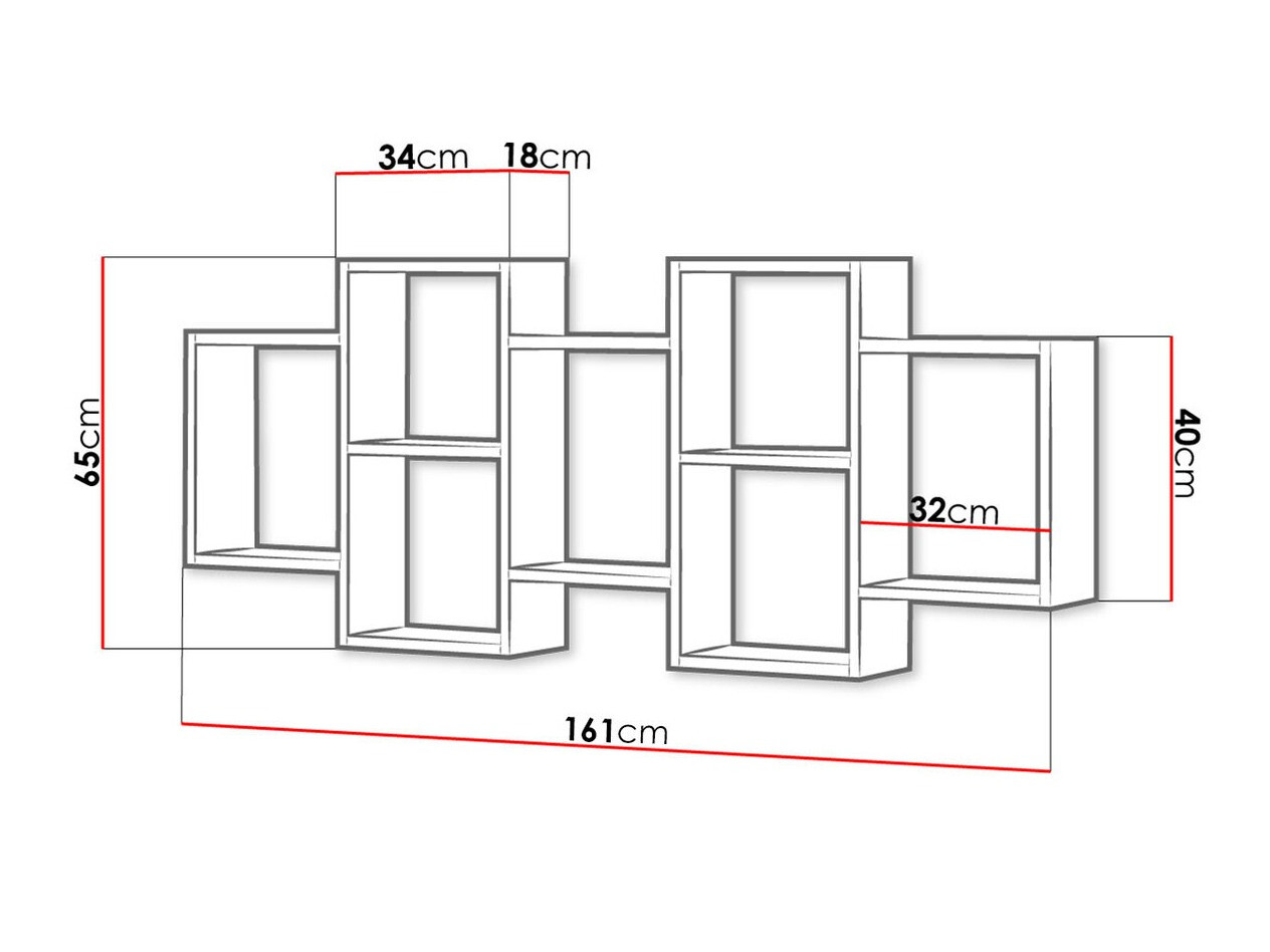 Wandplank Sarasota 103 (Wotan eik)