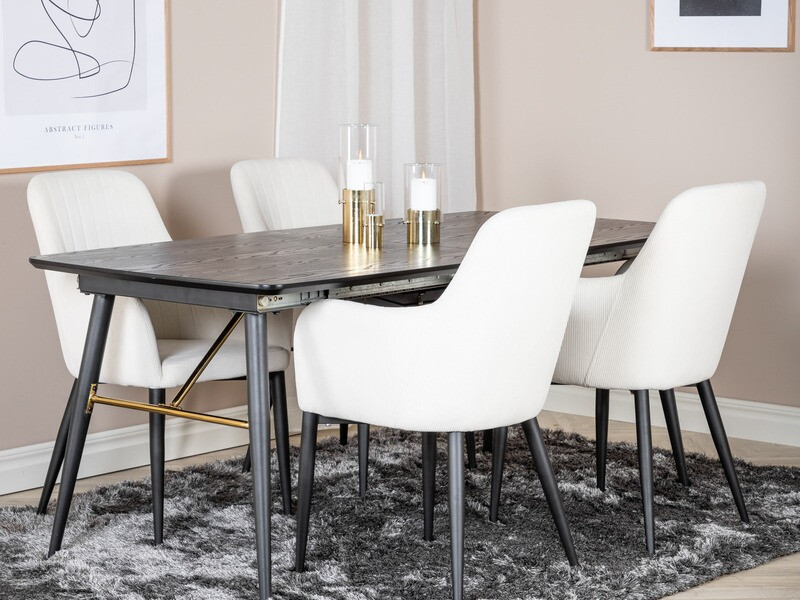 Stoel Dallas 155 (Beige + Zwart)