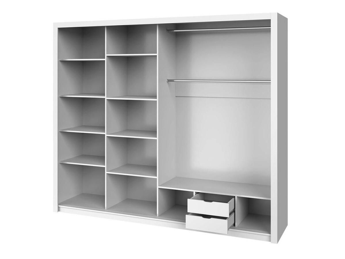 Slaapkamer set Catromi 116 (Wit + Soft Pik 017)